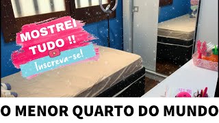 Tour Pelo Meu Quarto Guarda Roupas Dicas Para Quartos Pequenos