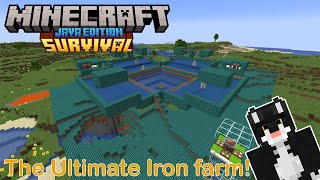 Constructing The Ultimate Iron Golem Farm! | Minecraft 1.20.4 [14]