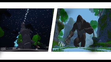 Godzilla vs kong islands event (roblox)warning it