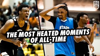 THE MOST HEATED MOMENTS OF ALL TIME! Ft. Bronny James, Mikey Williams & More!