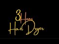 Black Screen Relax: Hair Dryer Sound 3 hours
