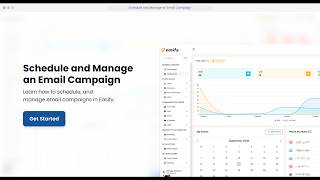 Schedule and Manage an Email Campaign | Easify Marketing | Tutorial