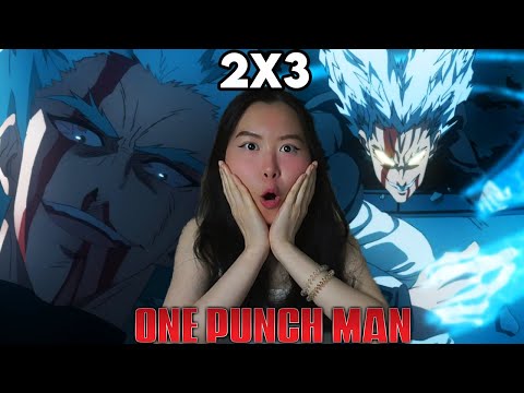 GAROU IS GOD TIER!!! ONE PUNCH MAN - 2x3 "The Hunt Begins" (REACTION)