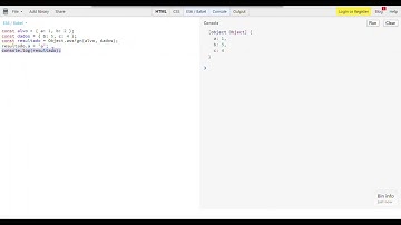 32 Conceitos de Javascript - Object.assign