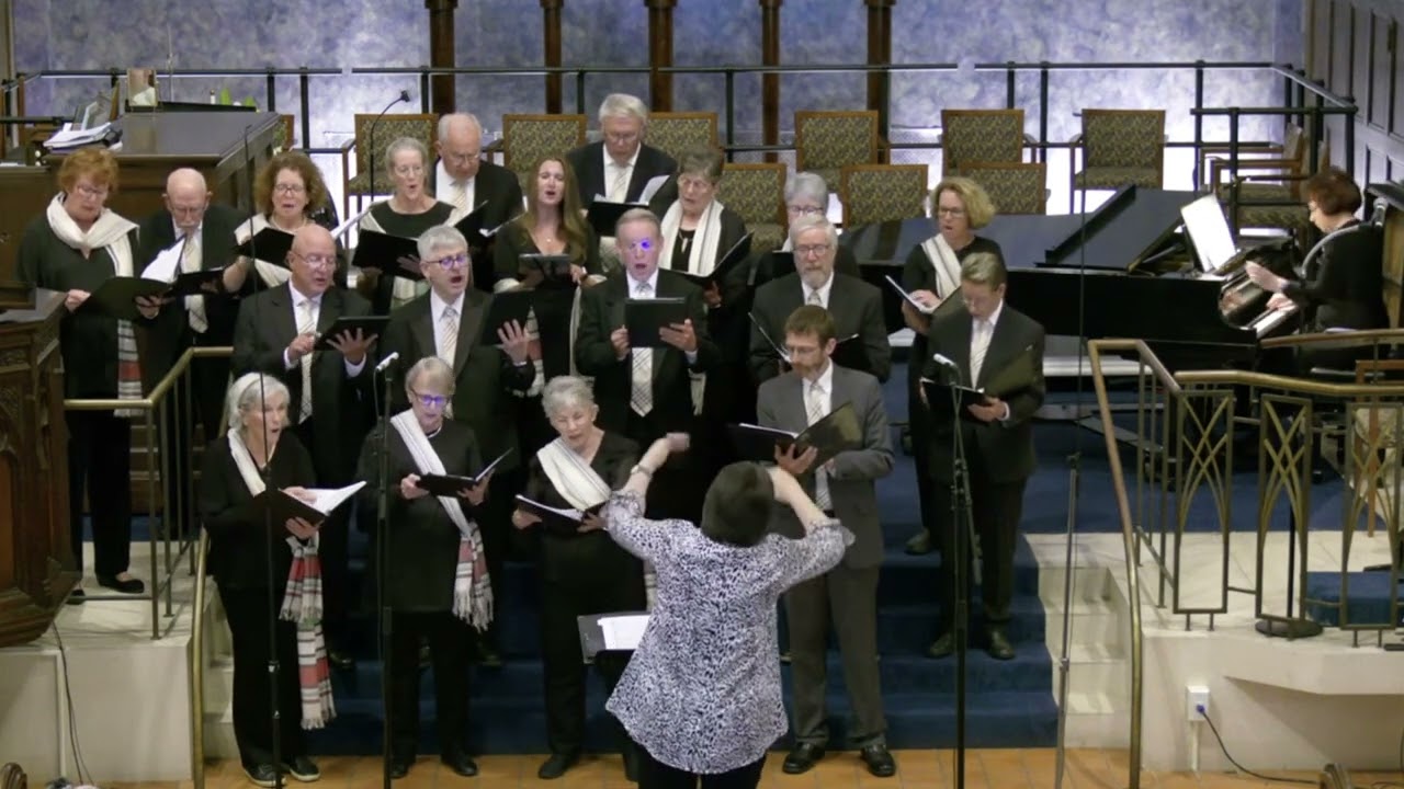 Côr Cymry Gogledd America - "Pwy all fesur lled y cariad?" - Peter M Thomas & Meirion Wynn Jones