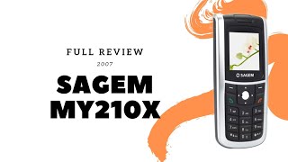 Sagem My210X - Dobra opcja, jeśli chodzi o telefon do dzwonienia I SMS-owania