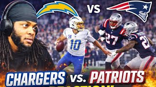 Los Angeles Chargers vs New England Patriots Game Highlights | 2025 NFL  Wild Card Round | Reaction!