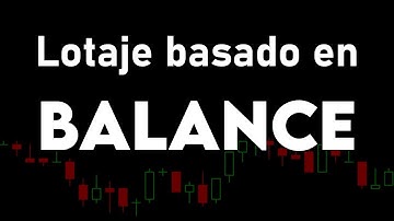 Lotage based on balance - MQL5