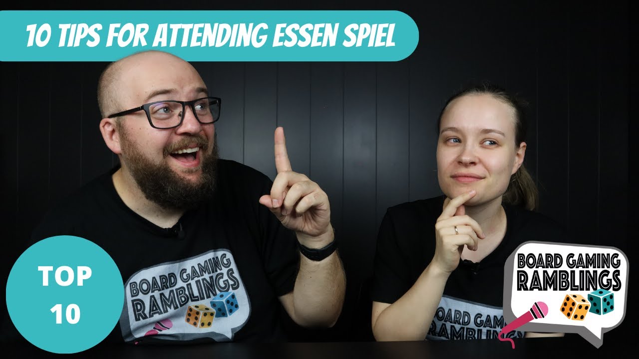 10 Tips for going to Essen Spiel (or any big gaming convention)