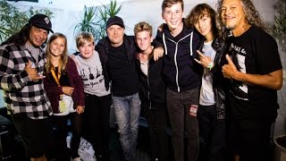 The Mini Band Meet Metallica & Play Reading Festival on BBC South Today TV