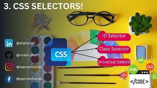 Episode 3   Mastering CSS Selectors #webdevelopment #css #selectors #htmlcss #techeducation #design