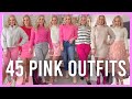 45 PINK OUTFITS: Valentine&#39;s Day Outfit Inspo (for when you have &quot;nothing&quot; to wear)|| Kellyprepster
