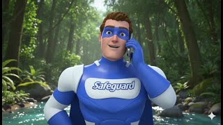 Safeguard Cartoons | Best Funny Action | New Video Clip