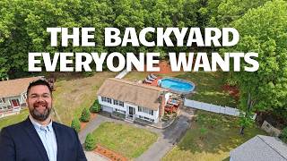 Nashua NH Home for Sale | Pool, Huge Yard & Conservation Land | 24 Jennifer Drive