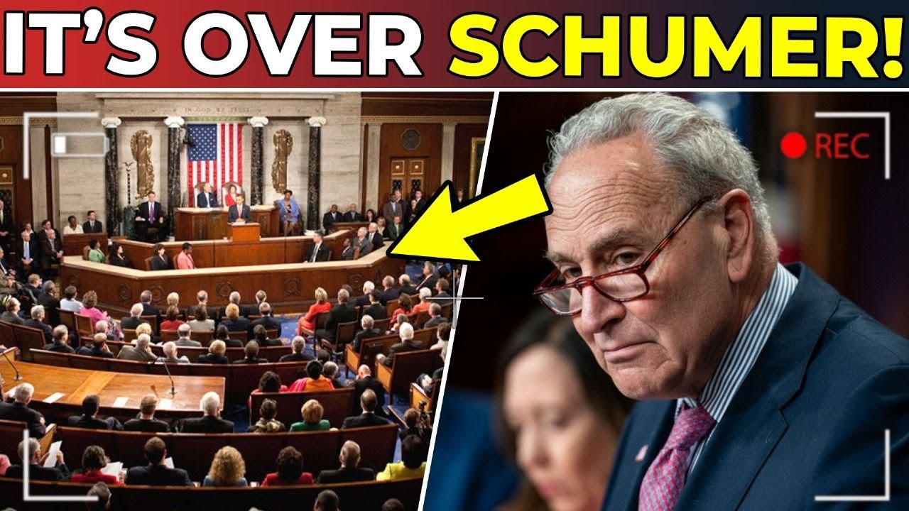 Schumer STORMS OUT of Senate Floor as Trump’s Allies HUMILIATE Him in Front of Everyone