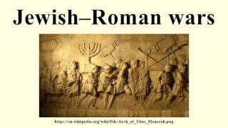Jewish–Roman wars