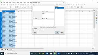 Chi-square Test in Spreadsheet Application (LO Calc/Excel) screenshot 1