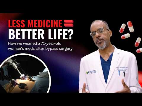 Are you sick and tired of your meds? How we weaned a 71-year-old woman's meds after bypass surgery.