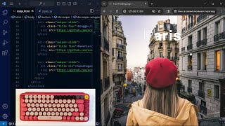 ASMR Programming - Travel landing page