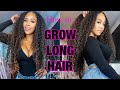 SECRETS TO GROWING LONG HAIR :  curly / healthy hair tips