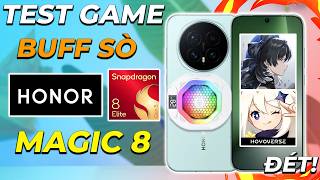 [Gắn sò] Test game đánh giá Honor Magic 8: Khác gì GAMING PHONE, Pin ngon vch!!!