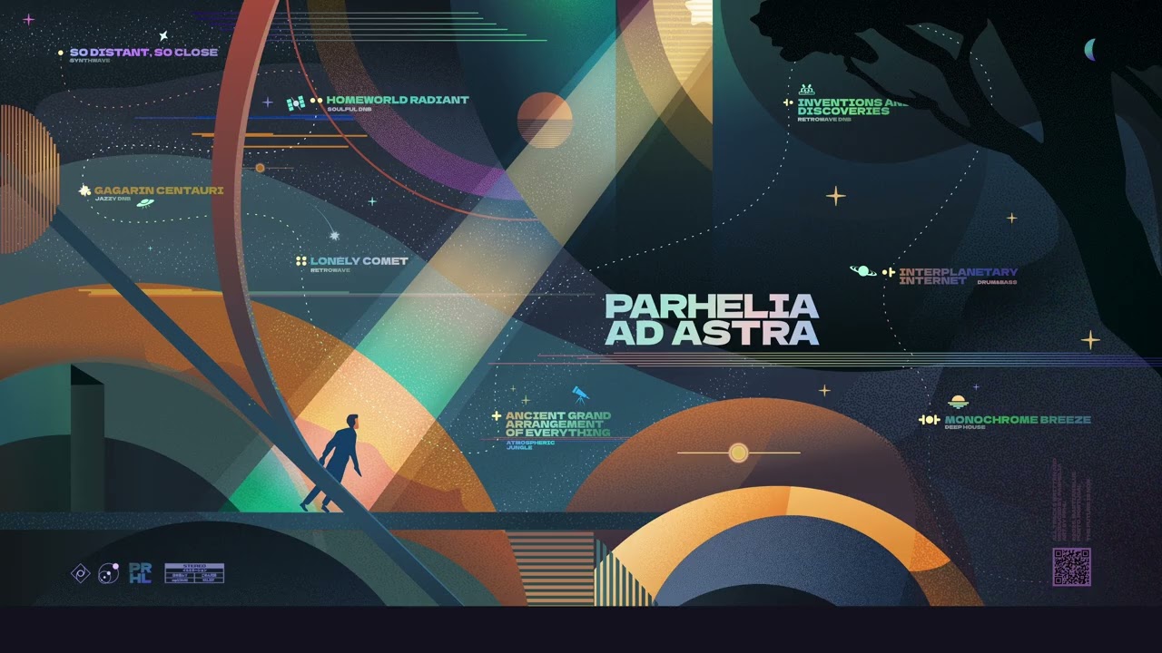 Parhelia Ad Astra :: LP 2025 / full album :: dnb, jungle, synthwave and retrowave