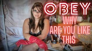 WHY ARE YOU  LIKE THIS  .YOU WILL LEARN  #asmr  #sleep  AID #relaxing FEMALE POWER EXCHANGE Goddess