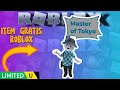 CARA MENDAPATKAN ITEM FREE UGC LIMITED Master of Tokyo Roblox