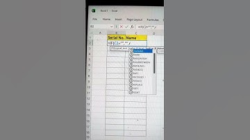 Dynamic Serial Numbers In Excel 🔥 | Excel Tips And Tricks ✅ #shorts #excelfunctions #excel #bytetech