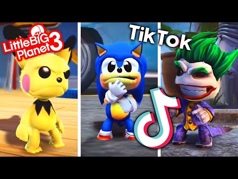 my-tiktok-memes-compilation-with-sonic-joker-pikachu-&-more---littlebigplanet-3-|-epiclbptime