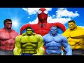 Team hulk vs spiderman muscle  epic superheroes battle