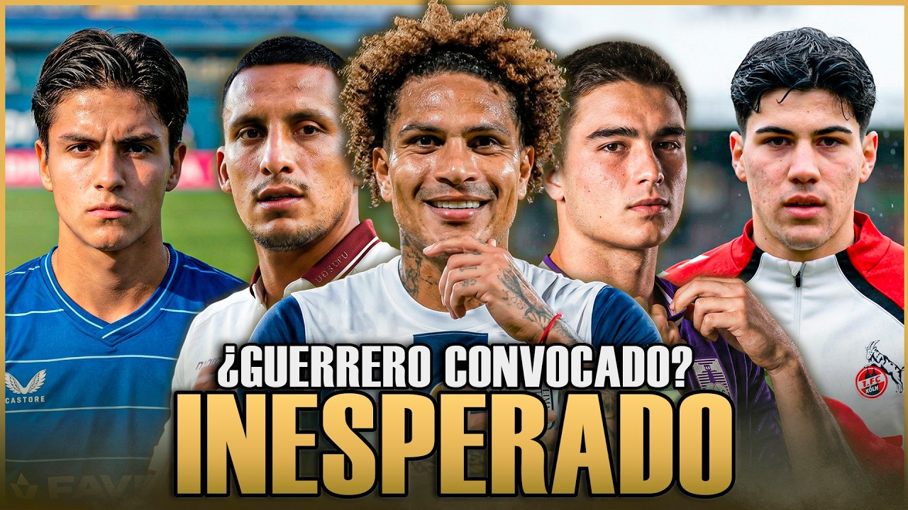PAOLO GUERRERO x SELECCIÓN PERUANA: La INÉDITA OPCIÓN de MANO MENEZES ¿REGRESA? | FELIPE CHAVEZ