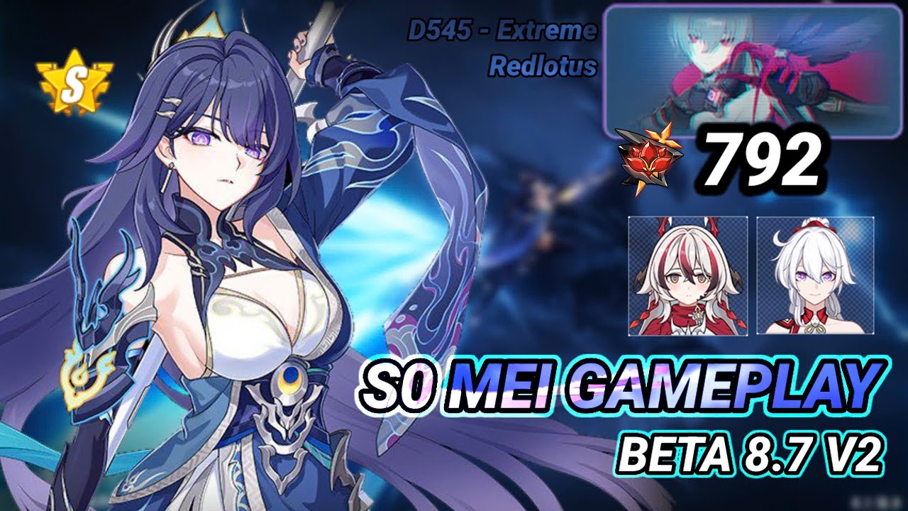 MEI GAMEPLAY | Raven (Extreme - D545) 792 Pts - S0 Mei, Coralie