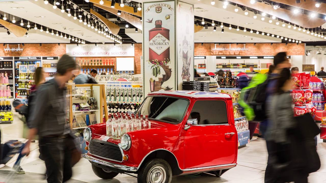 It's a London thing! | Luton Airport Walk-Through Duty Free Store