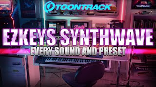 EZkeys Synthwave Sound Expansion | Every Sound and Preset | Toontrack | EKX