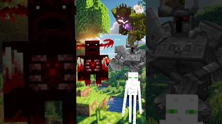 Blood Warden VS Every mob &amp; White Enderman 😈🤯#shorts #minecraft #bloodwarden