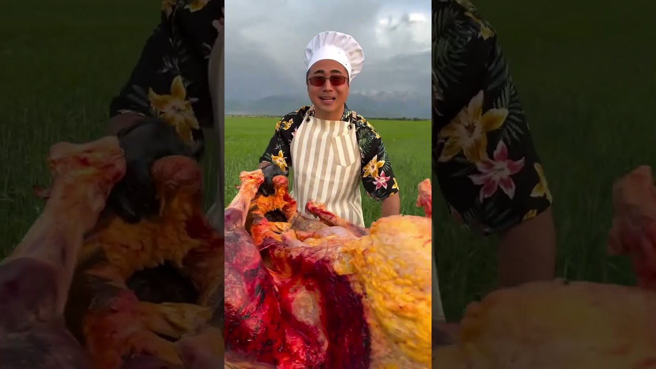 Барбекю из страуса 2 - часть) 