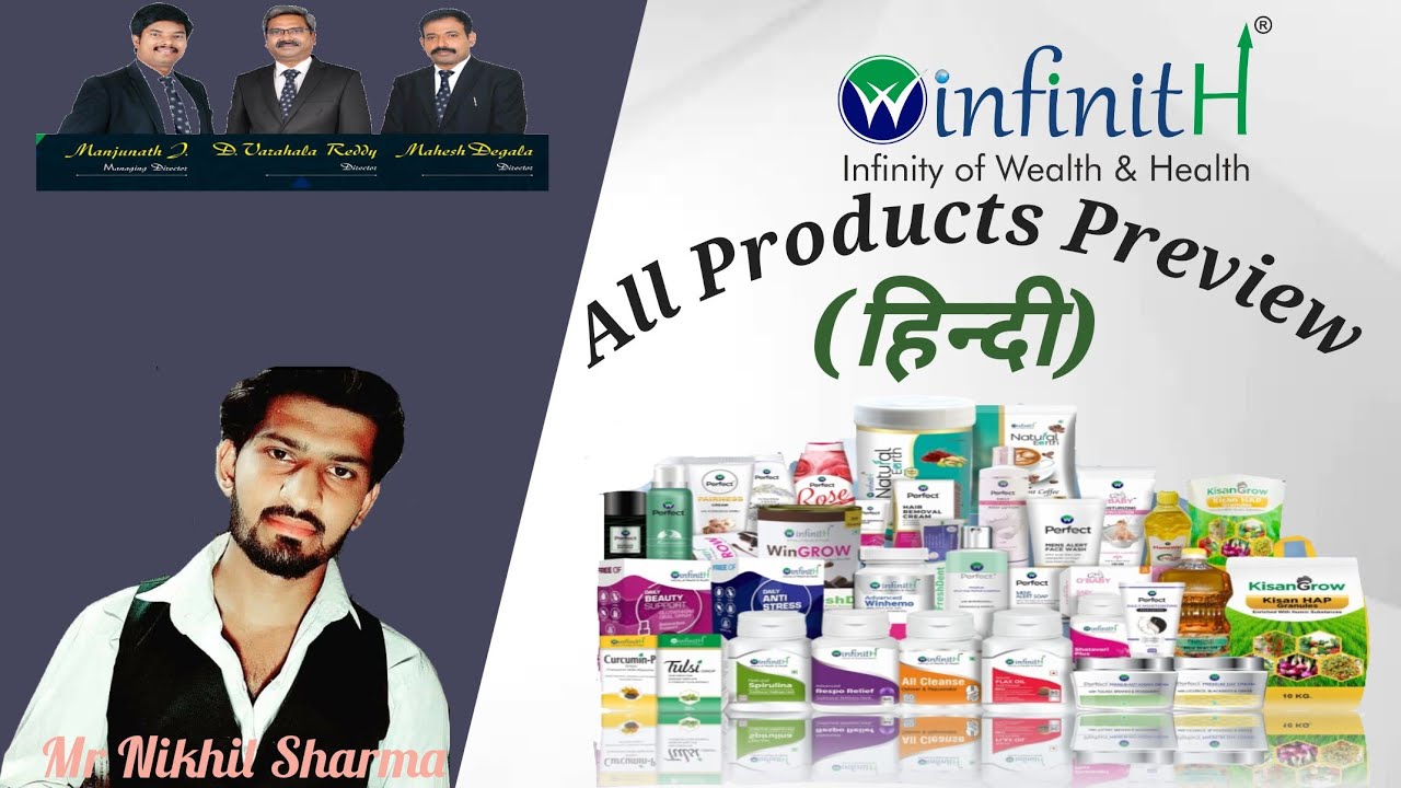 ll Winfinith ll All Products Preview in (हिन्दी) by Mr Nikhil Sharma