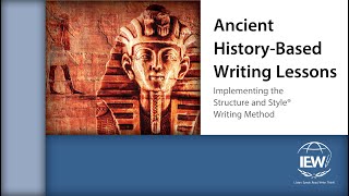 Learn More about the Ancient History-Based Writing Lessons Teacher/Student Combo!