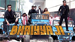 Bhaiyya Ji Trailer Launch - Manoj Bajpayee Dashing Entry On Open Gypsy🤯