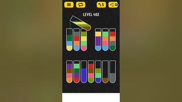【Water Sort Puzzle】 Level 463