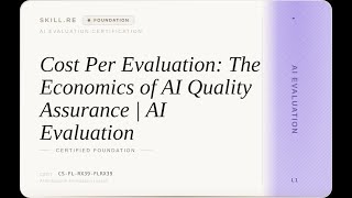 AI Evaluation: Cost Per Evaluation: The Economics of AI Quality Assurance | AI Evaluation