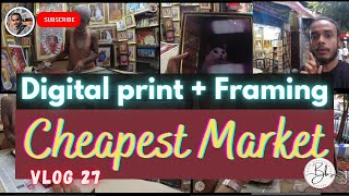 Cheapest Digital Printing & Photo Frame Market in Kolkata | How much for a Frame?#bengalivlog screenshot 5