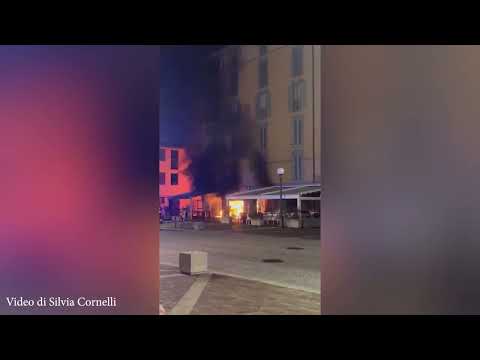 Video San Pellegrino, lincendio al ristorante Royal - 26 luglio 2026
