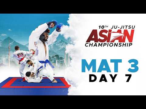 [ MAT 3 - DAY 7 ] 3rd Jujitsu Asian Youth Championship 2026, Kazakhstan