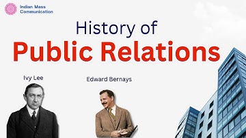 History of Public Relations |  UGC Net Journalism and Mass Communication | CUET PG | COQP17