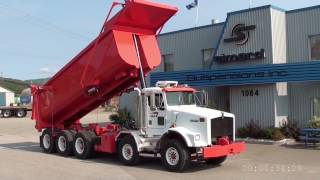 Dramis D55T Kenworth T800 chassis Load/Unload Cycle - mining truck