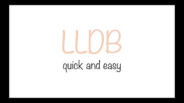 LLDB Quick Tutorial