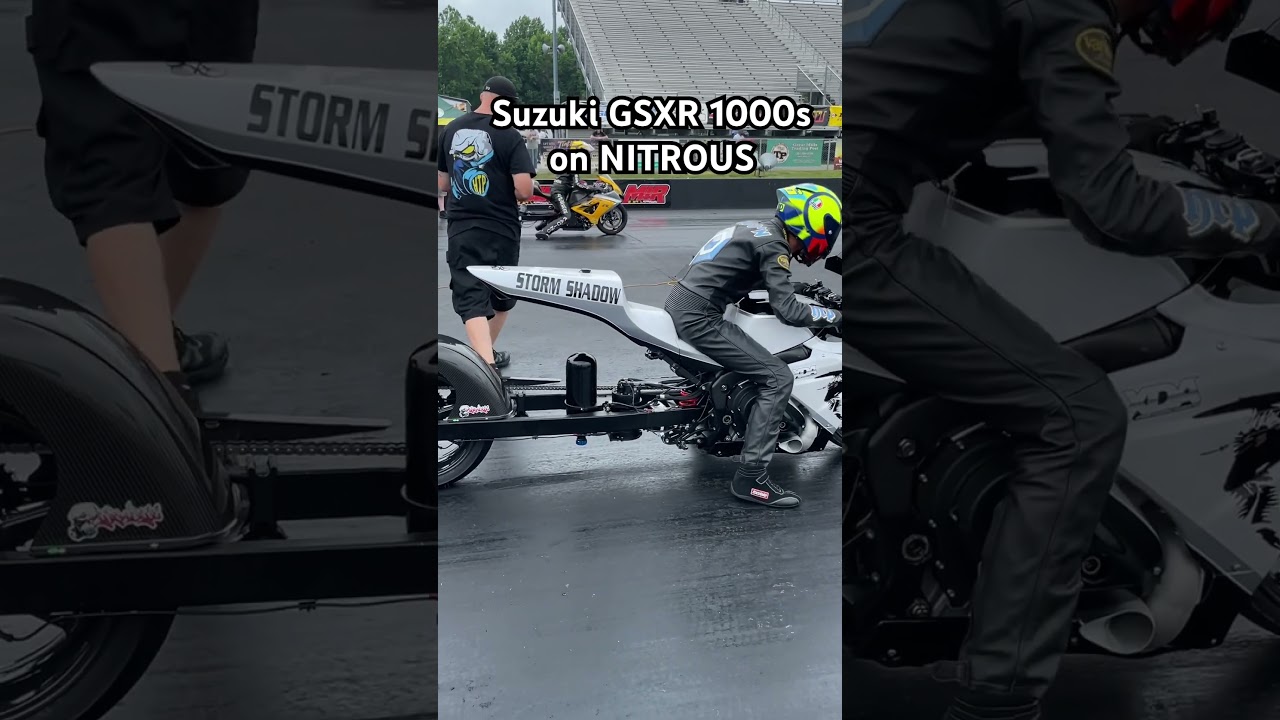 WICKED 500 HP Nitrous GSXR 1000s 😮