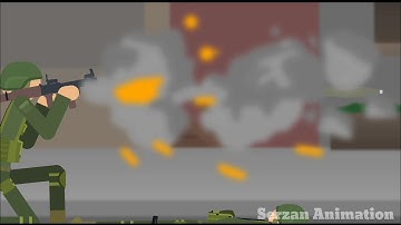 Zombie Total War part 1 | Sticknodes zombie | Stick animation | Zombie invasion